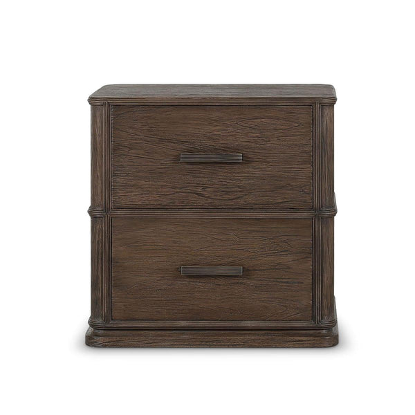 Carmel 2 Drawer Nightstand-Blue Hand Home