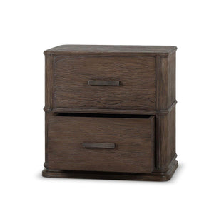 Carmel 2 Drawer Nightstand-Blue Hand Home