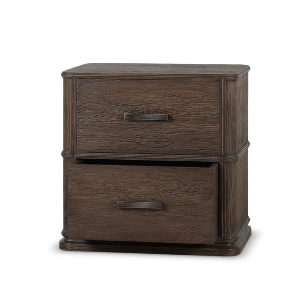 Carmel 2 Drawer Nightstand-Blue Hand Home