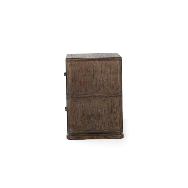 Carmel 2 Drawer Nightstand-Blue Hand Home