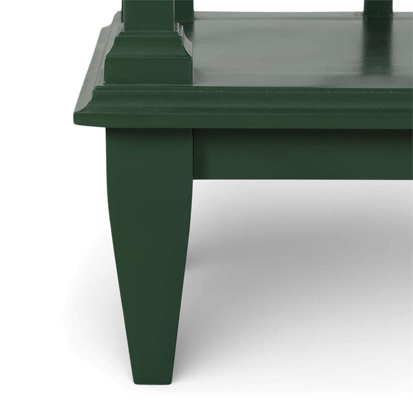 Chinois Open Console - Handcrafted Solid Hardwood Console Table-Blue Hand Home