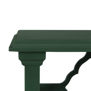 Chinois Open Console - Handcrafted Solid Hardwood Console Table-Blue Hand Home