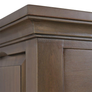 Windsor Sideboard, Handcrafted Solid Hardwood Storage Cabinet 29092-Blue Hand Home
