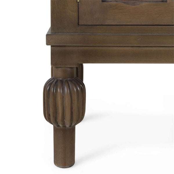 Windsor Sideboard, Handcrafted Solid Hardwood Storage Cabinet 29092-Blue Hand Home