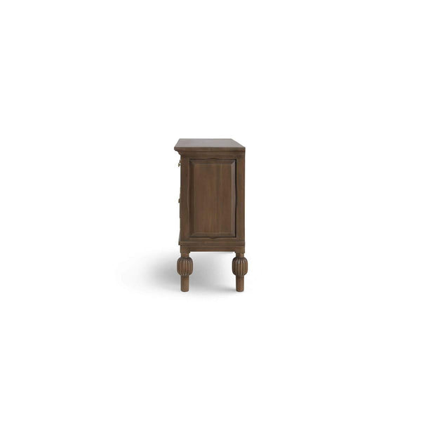 Windsor Sideboard, Handcrafted Solid Hardwood Storage Cabinet 29092-Blue Hand Home