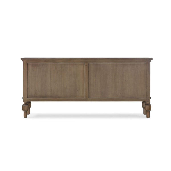 Windsor Sideboard, Handcrafted Solid Hardwood Storage Cabinet 29092-Blue Hand Home