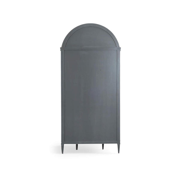 Chambre Dome Display Cabinet w/ Glass Shelves-Blue Hand Home