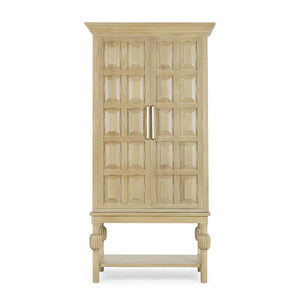 Windsor Cabinet, Handcrafted Solid Hardwood Storage Display Case-Blue Hand Home