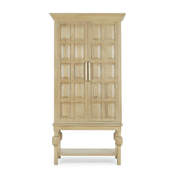 Windsor Cabinet, Handcrafted Solid Hardwood Storage Display Case-Blue Hand Home