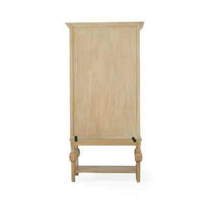 Windsor Cabinet, Handcrafted Solid Hardwood Storage Display Case-Blue Hand Home