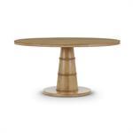 Martinique Round Dining Table 60''-Blue Hand Home