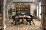 Martinique Round Dining Table 60''-Blue Hand Home