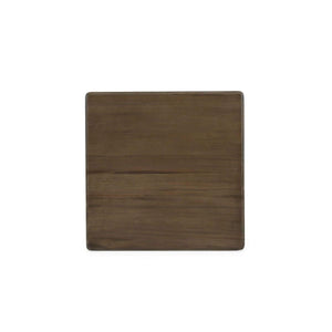 Palmetto Side Table w/ Open Shelves-Blue Hand Home
