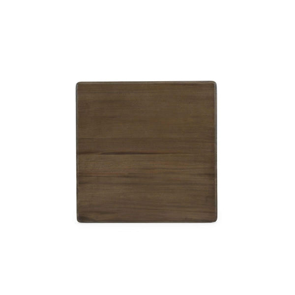 Palmetto Side Table w/ Open Shelves-Blue Hand Home