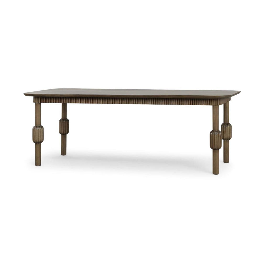 Windsor 84 Inch Solid Hardwood Dining Table by Co.-Blue Hand Home