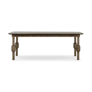 Windsor 84 Inch Solid Hardwood Dining Table by Co.-Blue Hand Home