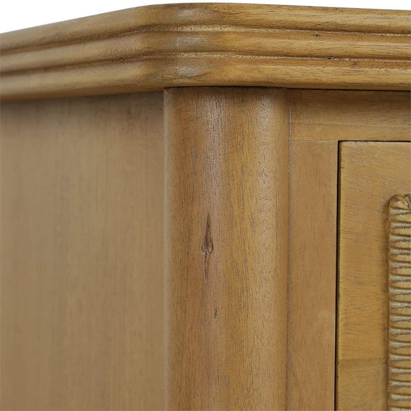 Martinique Open Nightstand w/ Drawer-Blue Hand Home