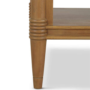 Martinique Open Nightstand w/ Drawer-Blue Hand Home