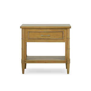 Martinique Open Nightstand w/ Drawer-Blue Hand Home