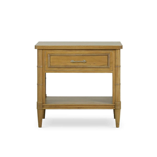 Martinique Open Nightstand w/ Drawer-Blue Hand Home