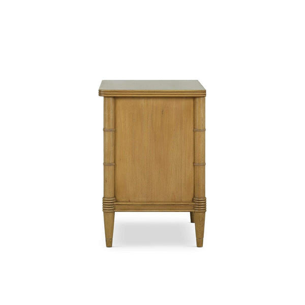 Martinique Open Nightstand w/ Drawer-Blue Hand Home