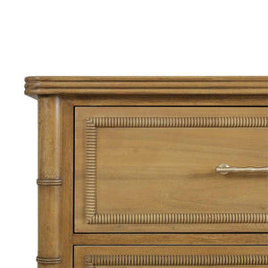 Martinique 6 Drawer Dresser In Solid Hardwood Construction-Blue Hand Home
