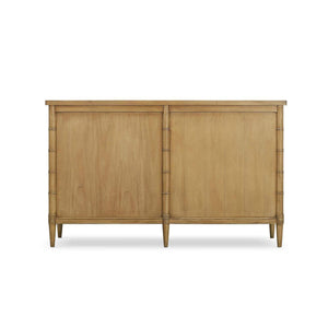 Martinique 6 Drawer Dresser In Solid Hardwood Construction-Blue Hand Home