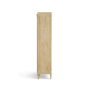 Chambre Display Cabinet w/ Glass Shelves-Blue Hand Home