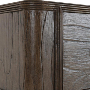 Carmel 5 Drawer Dresser In Solid Hardwood By The Company-Blue Hand Home