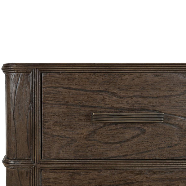 Carmel 5 Drawer Dresser In Solid Hardwood By The Company-Blue Hand Home