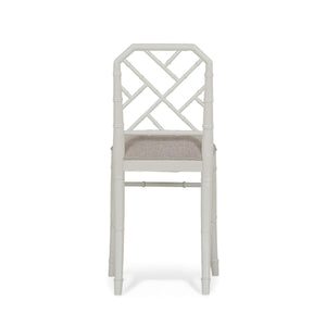 Martinique Low Counter Stool Handcrafted Solid Hardwood Kitchen Furniture 29161-Blue Hand Home