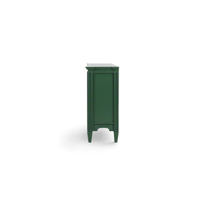 Chinois Sideboard by Furniture Handcrafted Solid Hardwood Storage Cabinet-Blue Hand Home