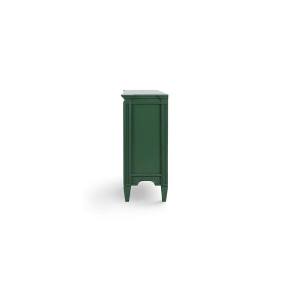 Chinois Sideboard by Furniture Handcrafted Solid Hardwood Storage Cabinet-Blue Hand Home