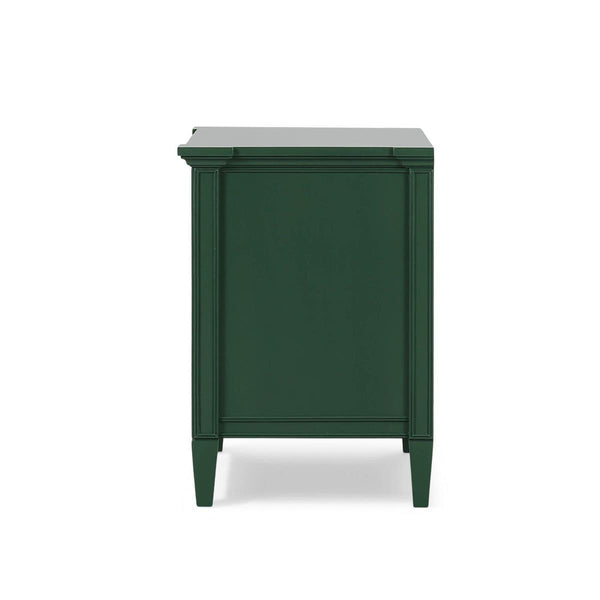 Chinois 2 Drawer Nightstand-Blue Hand Home
