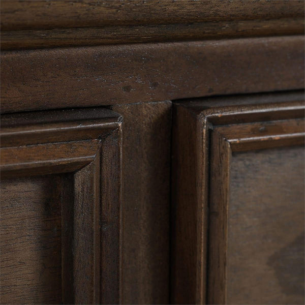 Chinois 6 Drawer Dresser - Handcrafted Solid Wood Bedroom Storage-Blue Hand Home