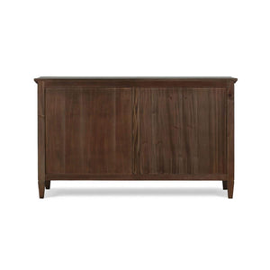 Chinois 6 Drawer Dresser - Handcrafted Solid Wood Bedroom Storage-Blue Hand Home