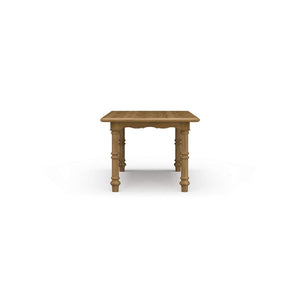 Palmetto Solid Hardwood Rectangular Dining Table 84 Inch-Blue Hand Home
