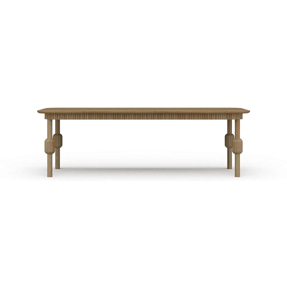 Windsor Dining Table 96'' Handcrafted Solid Hardwood Design-Blue Hand Home