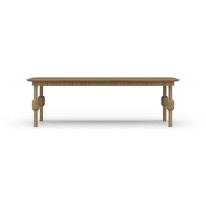 Windsor Dining Table 96'' Handcrafted Solid Hardwood Design-Blue Hand Home