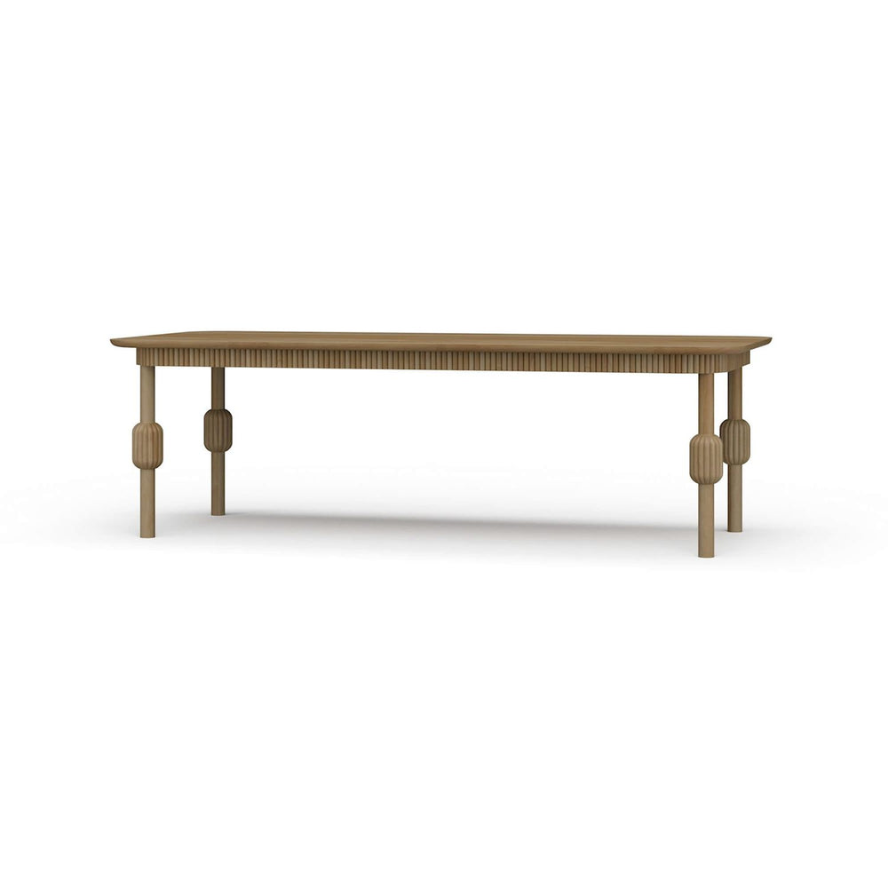 Windsor Dining Table 96'' Handcrafted Solid Hardwood Design-Blue Hand Home