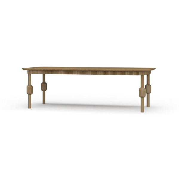 Windsor Dining Table 96'' Handcrafted Solid Hardwood Design-Blue Hand Home