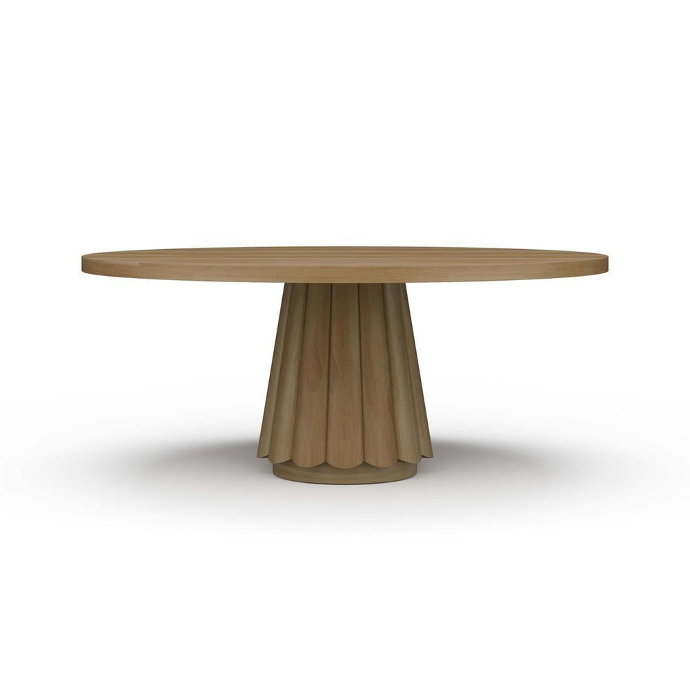 Camille Round Dining Table 72''-Blue Hand Home