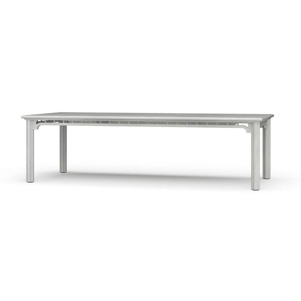 Chinois 108'' Dining Table Handcrafted Solid Hardwood Furniture Piece-Blue Hand Home