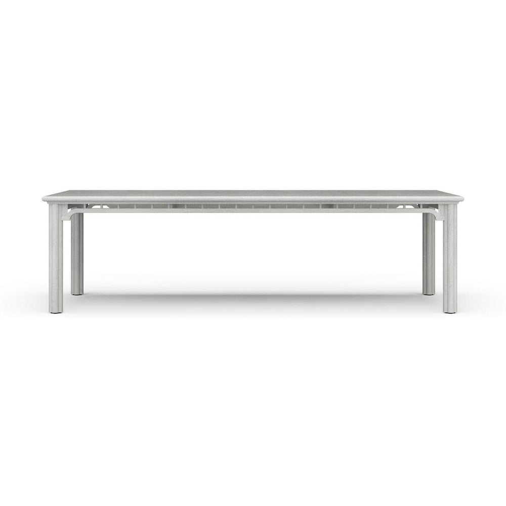 Chinois 108'' Dining Table Handcrafted Solid Hardwood Furniture Piece-Blue Hand Home