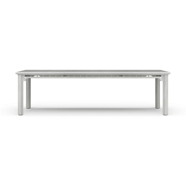 Chinois 108'' Dining Table Handcrafted Solid Hardwood Furniture Piece-Blue Hand Home