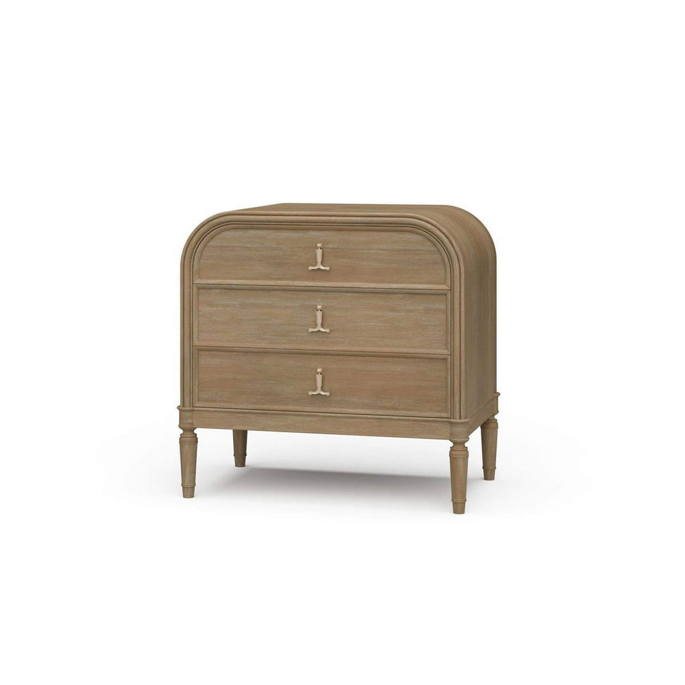 Langford 3 Drawer Nightstand-Blue Hand Home