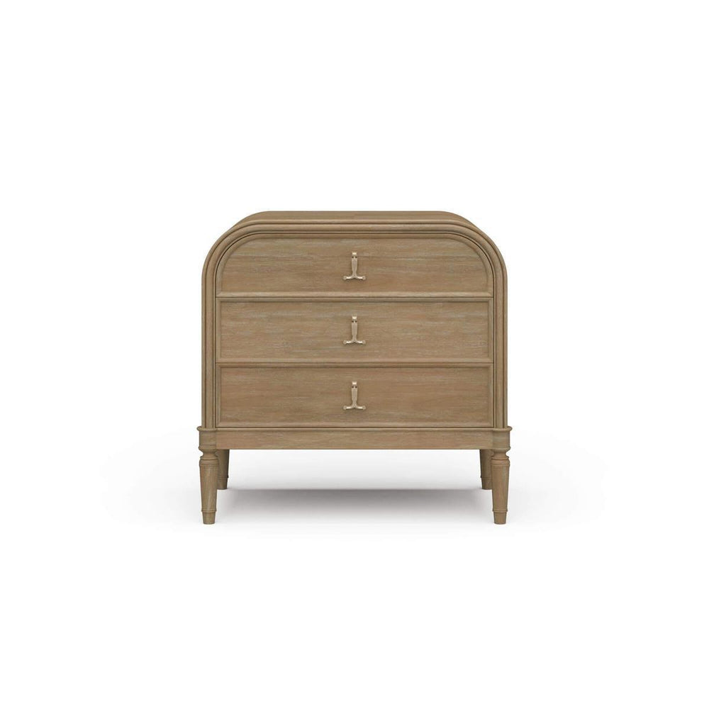 Langford 3 Drawer Nightstand-Blue Hand Home