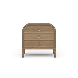 Langford 3 Drawer Nightstand-Blue Hand Home