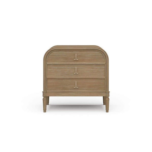 Langford 3 Drawer Nightstand-Blue Hand Home