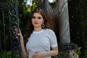 Kylie Earrings-Blue Hand Home